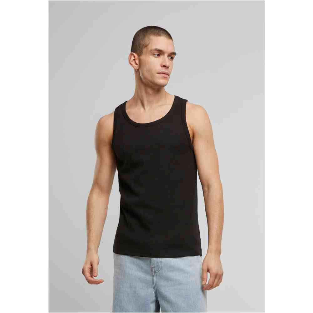 DEF - Basic 2 Pack Tanktop - Zwart/Zwart
